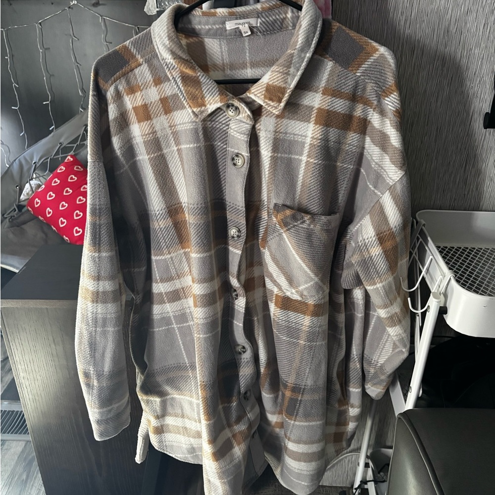 Maurices button down flannel